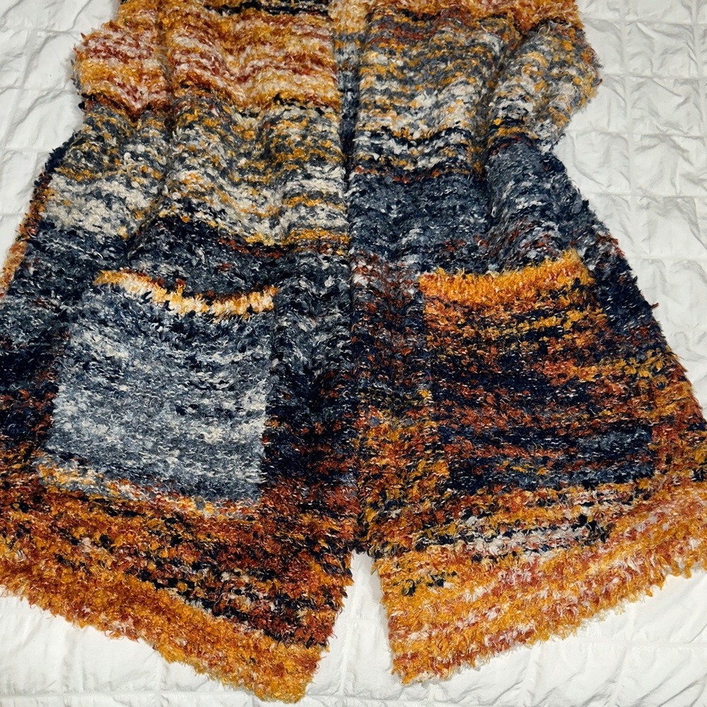 Anthropologie Pilcro Multicolor Textured Vest - Picture 5 of 7